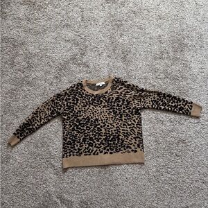 LOFT Leopard Print Sweater